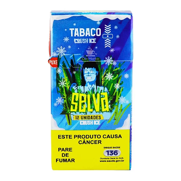 Tabaco Bolado Selva Natural Crush Ice Maço
