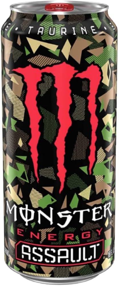 Energético Monster Assault Importado Lata 500ml