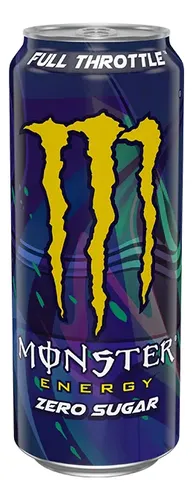 Energético Monster Full Throttle Zero Cukru Importado Lata 500ml