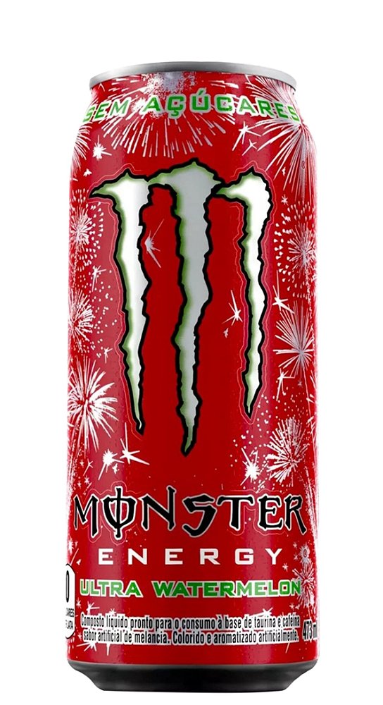 Energético Monster Ultra Watermelon Lata 473ml