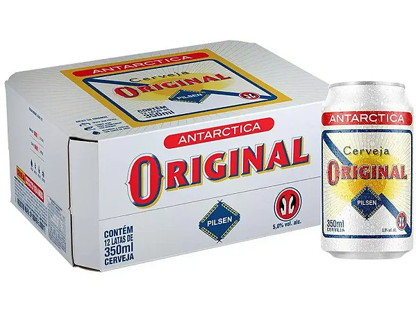 Pack 12un Cerveja Original Lata 350ml