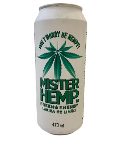Energético Mister Hemp Larica de Limão Lata 473ml