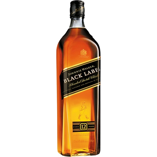 Whisky Johnnie Walker Black Label 12 Anos 1L