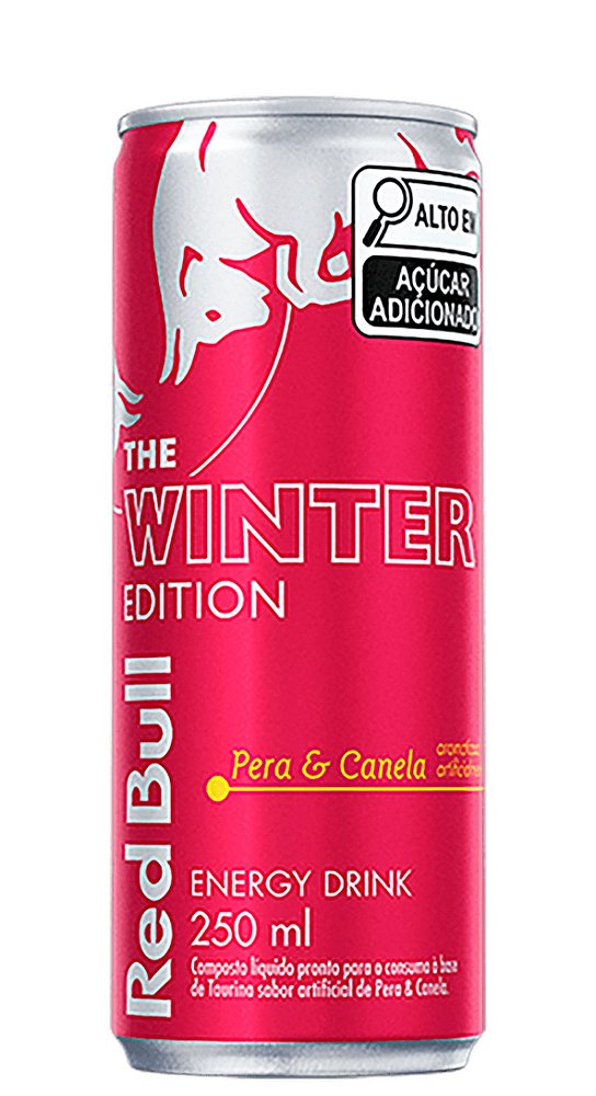 Energético Red Bull Energy Drink Pera e Canela Lata 250ml
