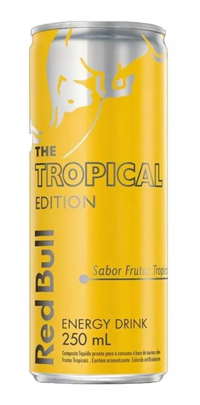 Energético Red Bull Tropical Edition Lata 250ml
