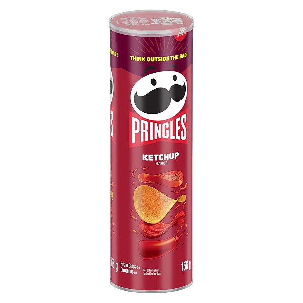 Batata Pringles Ketchup Importada 158g