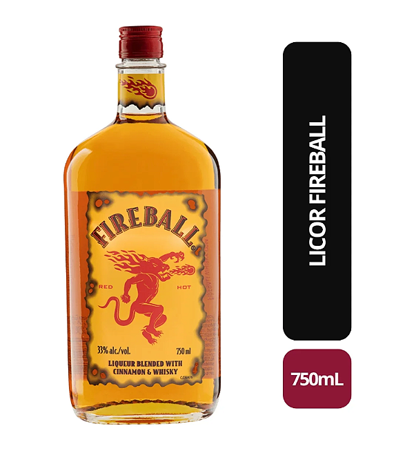Whisky Fireball 750ml