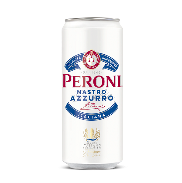 Cerveja Peroni Nastro Azzurro Lata 330ml
