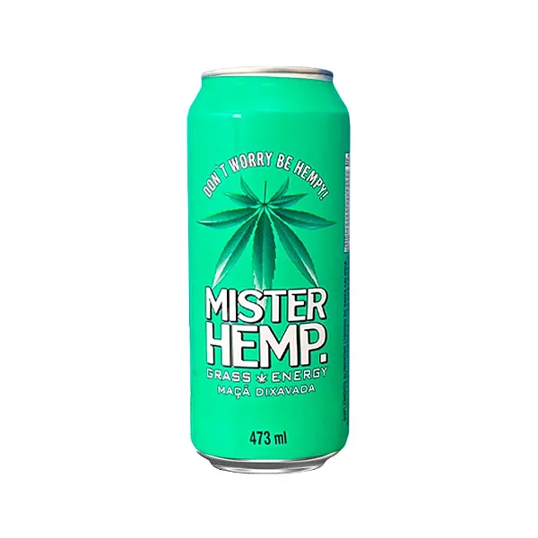 Energético Mister Hemp Maça Dixavada Lata 473ml