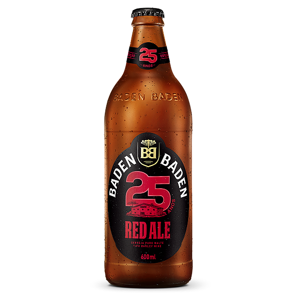 Cerveja Baden Baden Red Ale 25anos 600ml