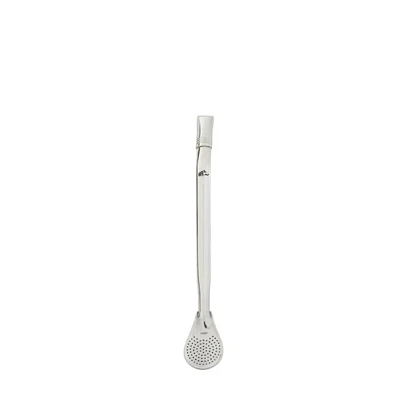 Bomba de Tereré Inox Tradicional Chata 19cm
