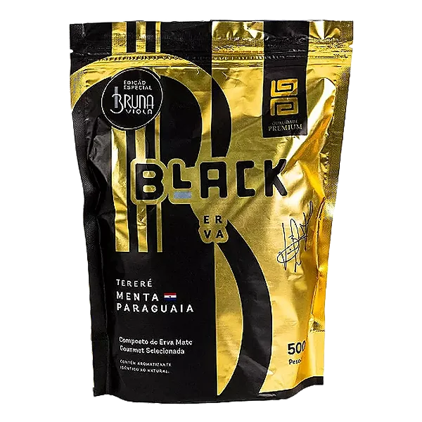 ERVA MATE BLACK - MENTA PARAGUAIA