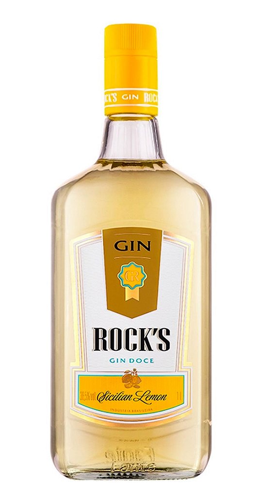 Gin Rocks Sicilian Lemon 1L