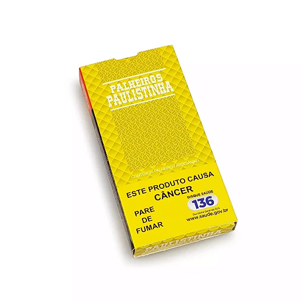 Palheiro Paulistinha Ouro 20un