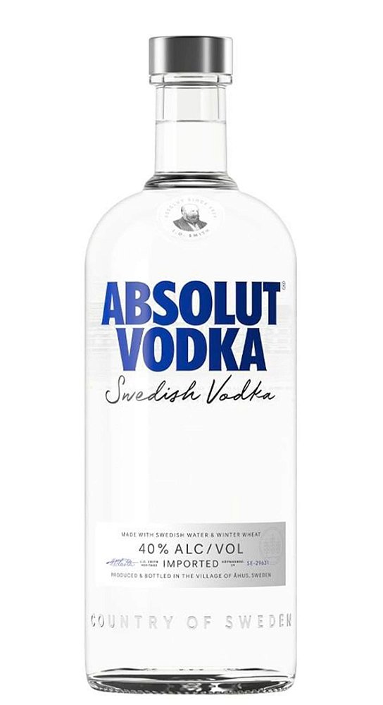 Vodka Absolut 100 Sueca 1L