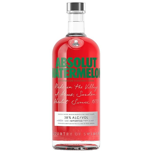 Vodka Absolut Watermelon Sueca 1L