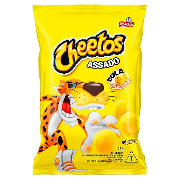Salgadinho Elma Chips Cheetos Bola Queijo Suiço 125g