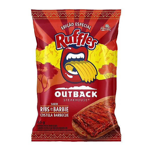 Salgadinho Ruffles Outback 65g