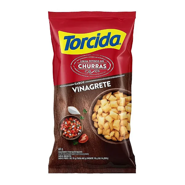 Salgadinho Torcida 60G Vinagrete