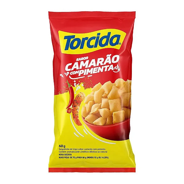 Salgadinho Torcida 70G Camarão