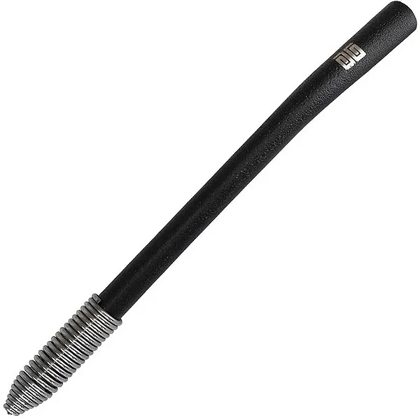 Bomba de Tereré Black Erva c/ Mola Externa Cônica Preta Inox 17cm