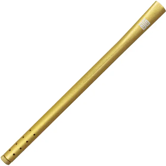 Bomba de Tereré Black Erva Canudo Dourada Alumínio 19cm