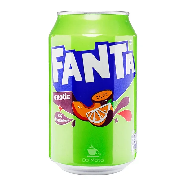 Refrigerante Fanta Exotic  Importada Lata 330ml