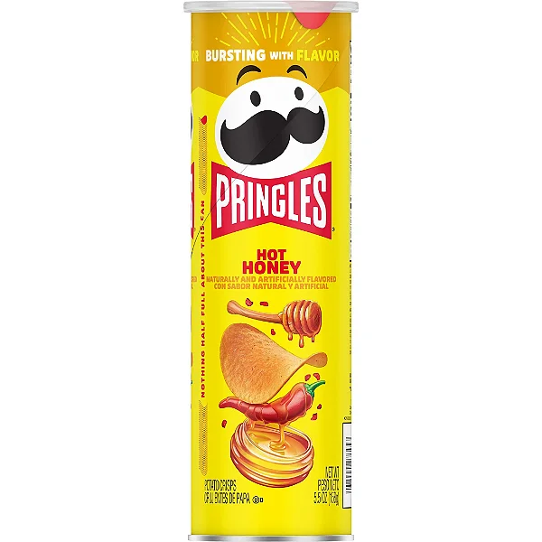 Batata Pringles Hot Honey Importada 158g