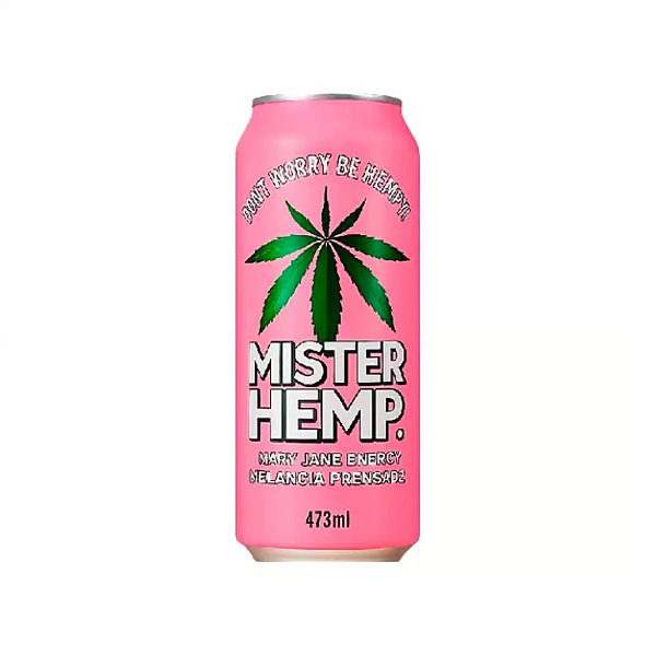 Energético Mister Hemp Melancia Prensada Lata 473ml