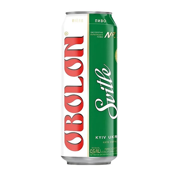 Cerveja Obolon Svitle Importada Lata 500ml