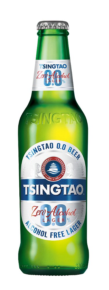 Cerveja Tsingtao Zero Long Neck 330ml