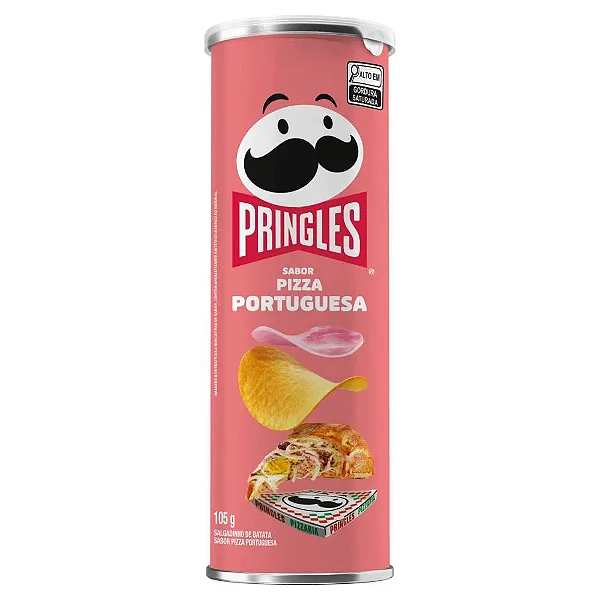 Batata Pringles Pizza Portuguesa 105g