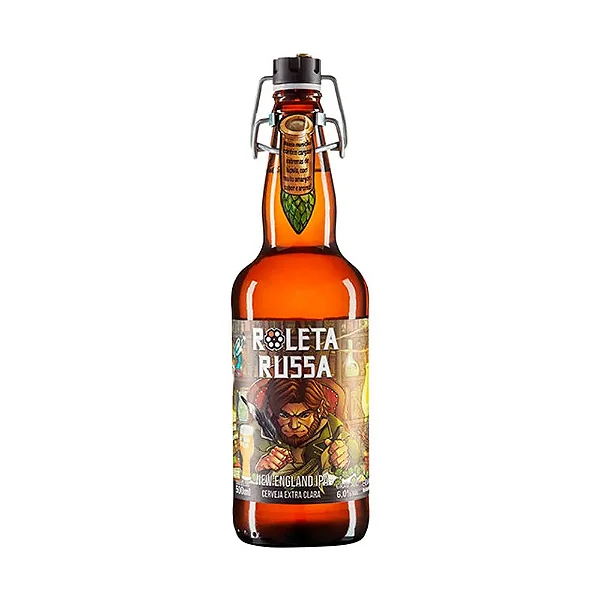 Cerveja Roleta Russa New England 500ml