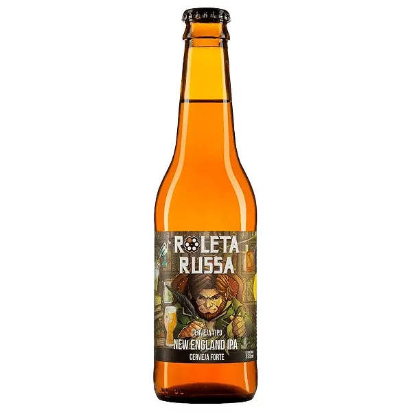 Cerveja Roleta Russa New England Long Neck 355ml