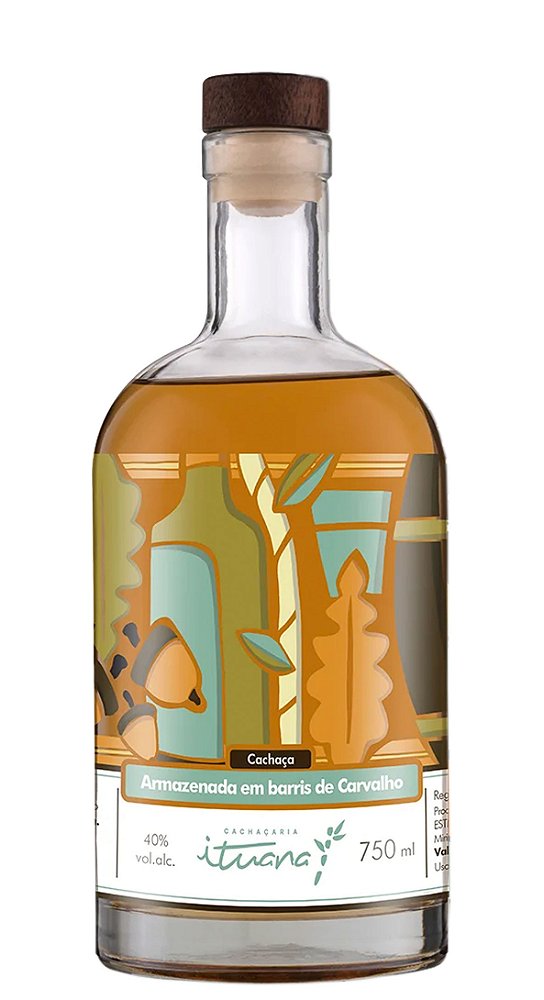 Cachaca Ituana Carvalho 750ml