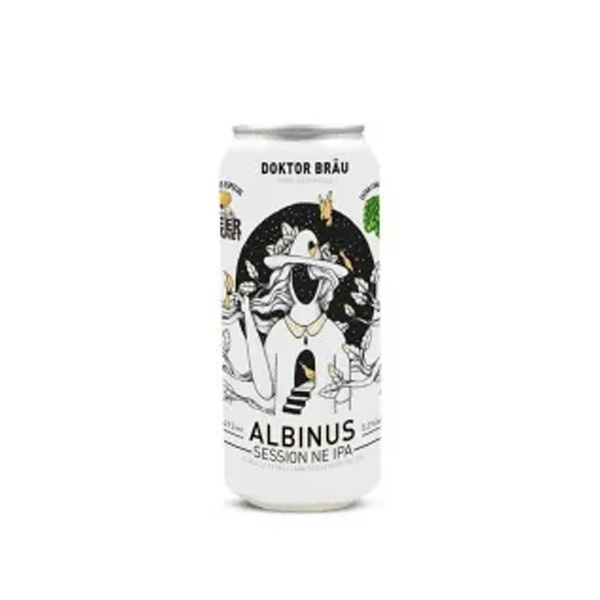 Cerveja Doktor Brau Albinus Session IPA 473ml
