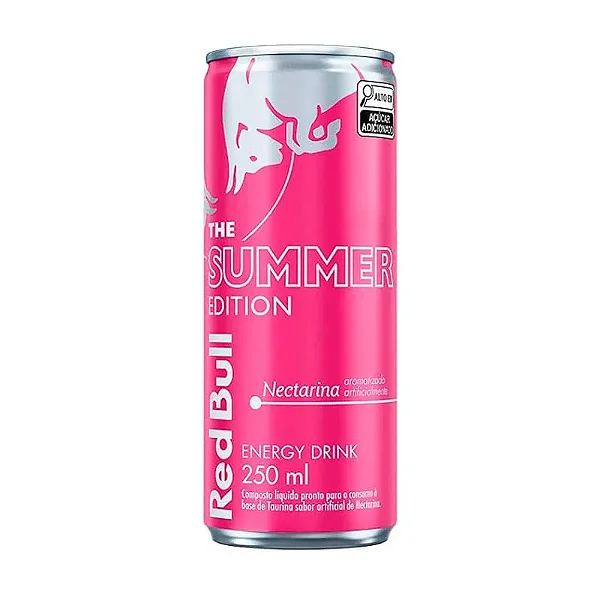 Energético Red Bull Nectarina Lata 250ml