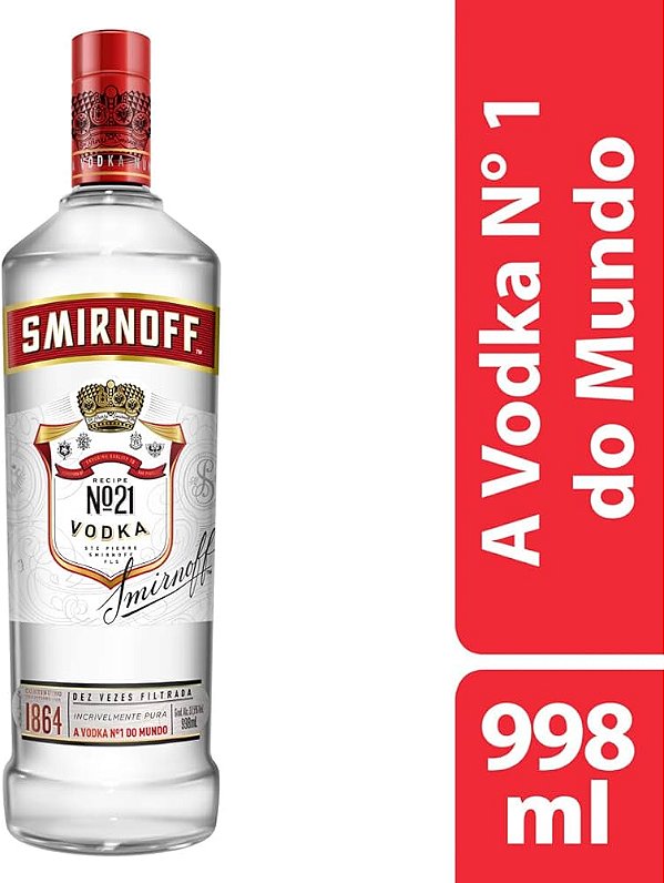 Vodka Smirnoff 998ml