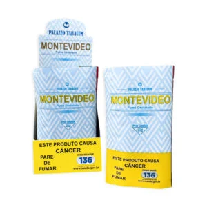 Tabaco Montevideo Azul Claro Destalado 25g