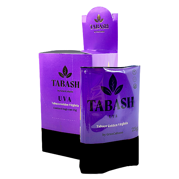 Tabaco Tabash Uva 25g