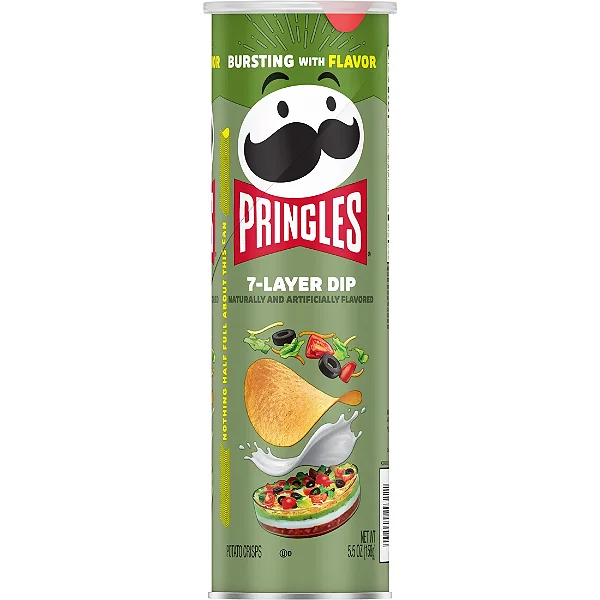 Batata Pringles 7-Layer Dip Importada 158g
