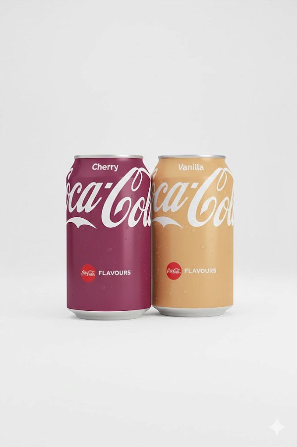 Coca-Cola Flavours: Cherry & Vanilla