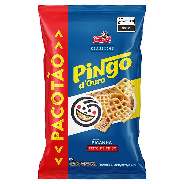 Salgadinho Elma Chips Pingo Douro Picanha 120g