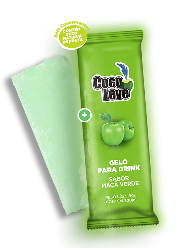 Coco Leve Maça Verde 190gr