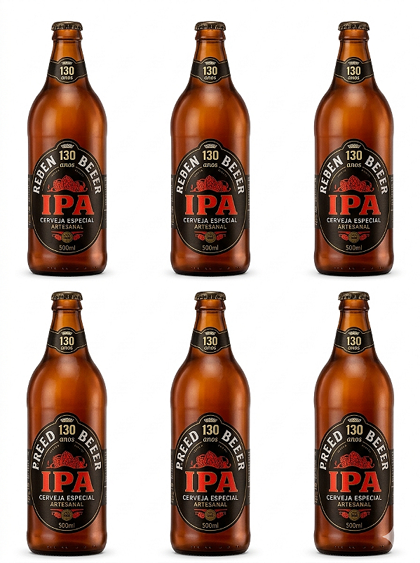 Pack 6un Cerveja Baden IPA Maracujá  600ml