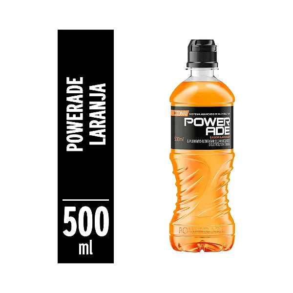 Isotônico Powerade Laranja 500ml