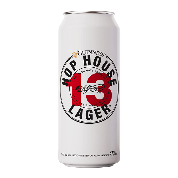 Cerveja Guinness Hop House  13 Lager  Lata 473ml