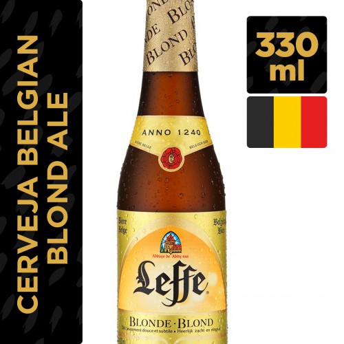Cerveja Leffe Blonde Long Neck 330ml