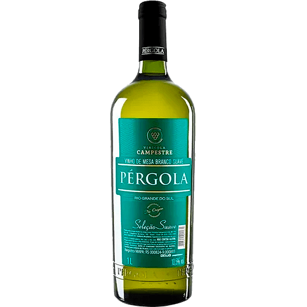 Vinho Pergola Branco Suave Selecao 1L
