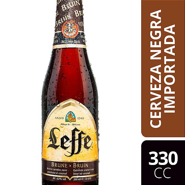 Cerveja Leffe Brune Bruin  Long Neck 330ml